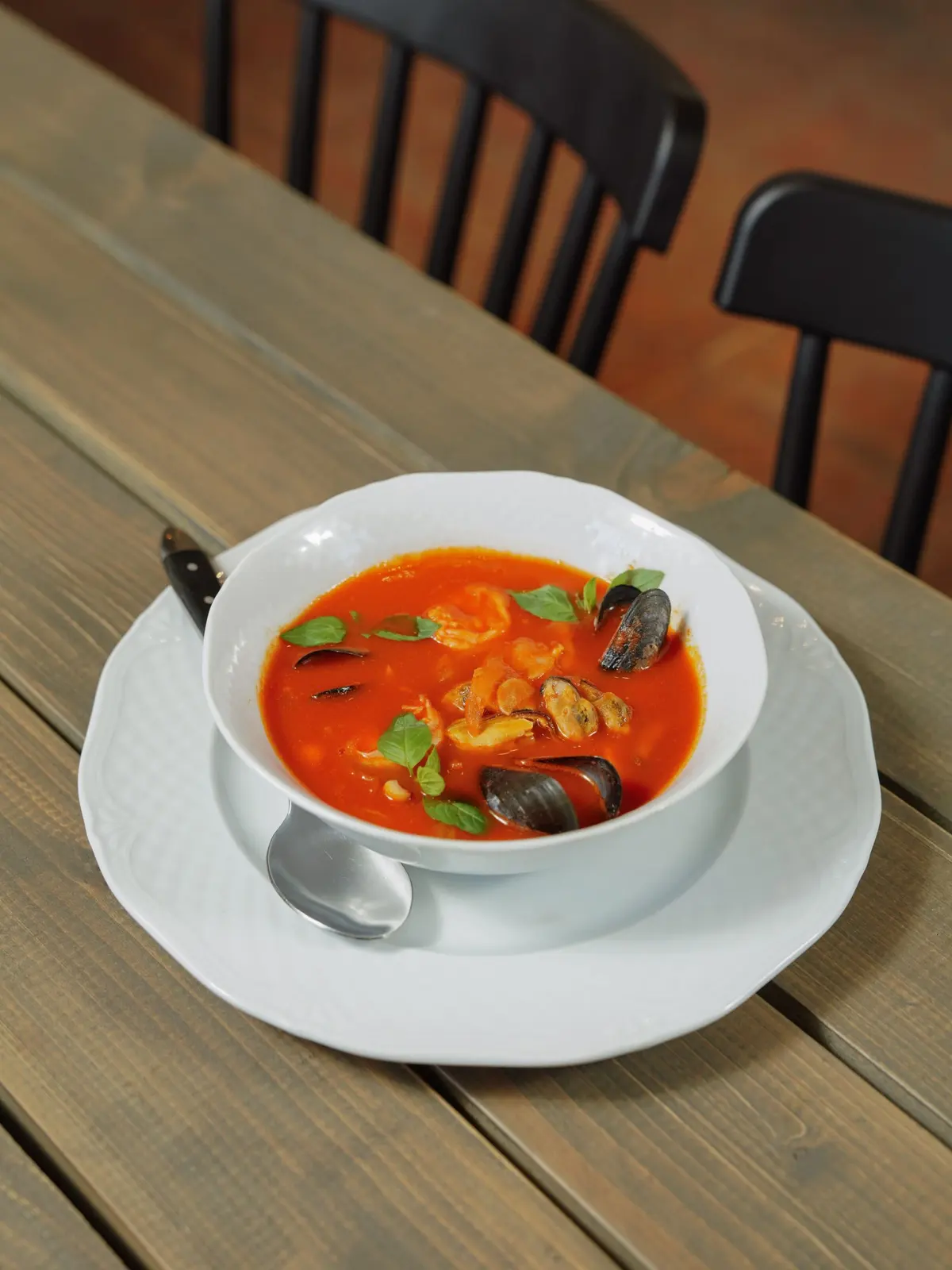 Bouillabaisse, cuisine Table d'Adrian