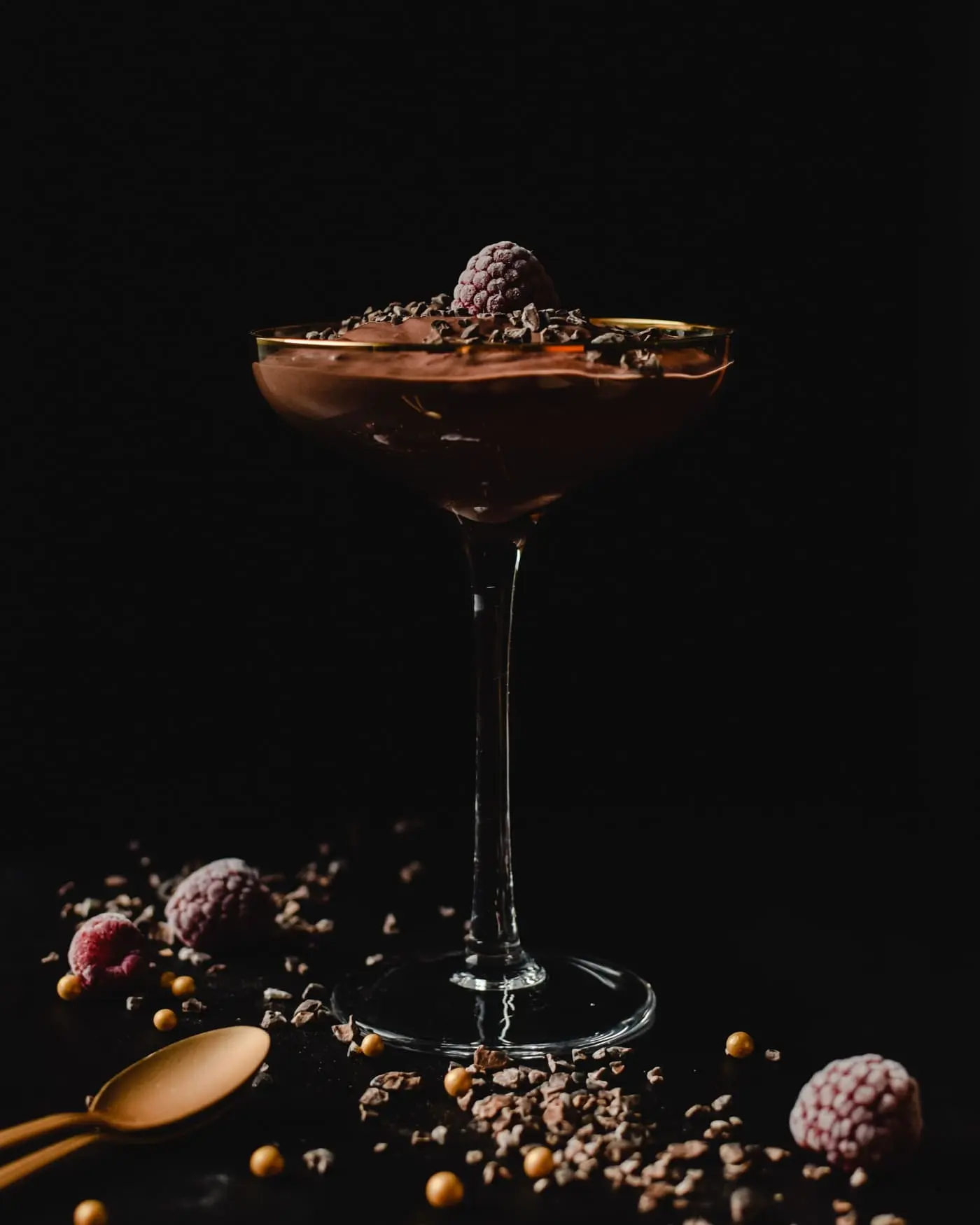 Chocolate Mousse, cooked for Table d'Adrian