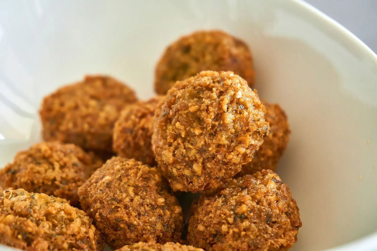 Falafel, cooked for Table d'Adrian