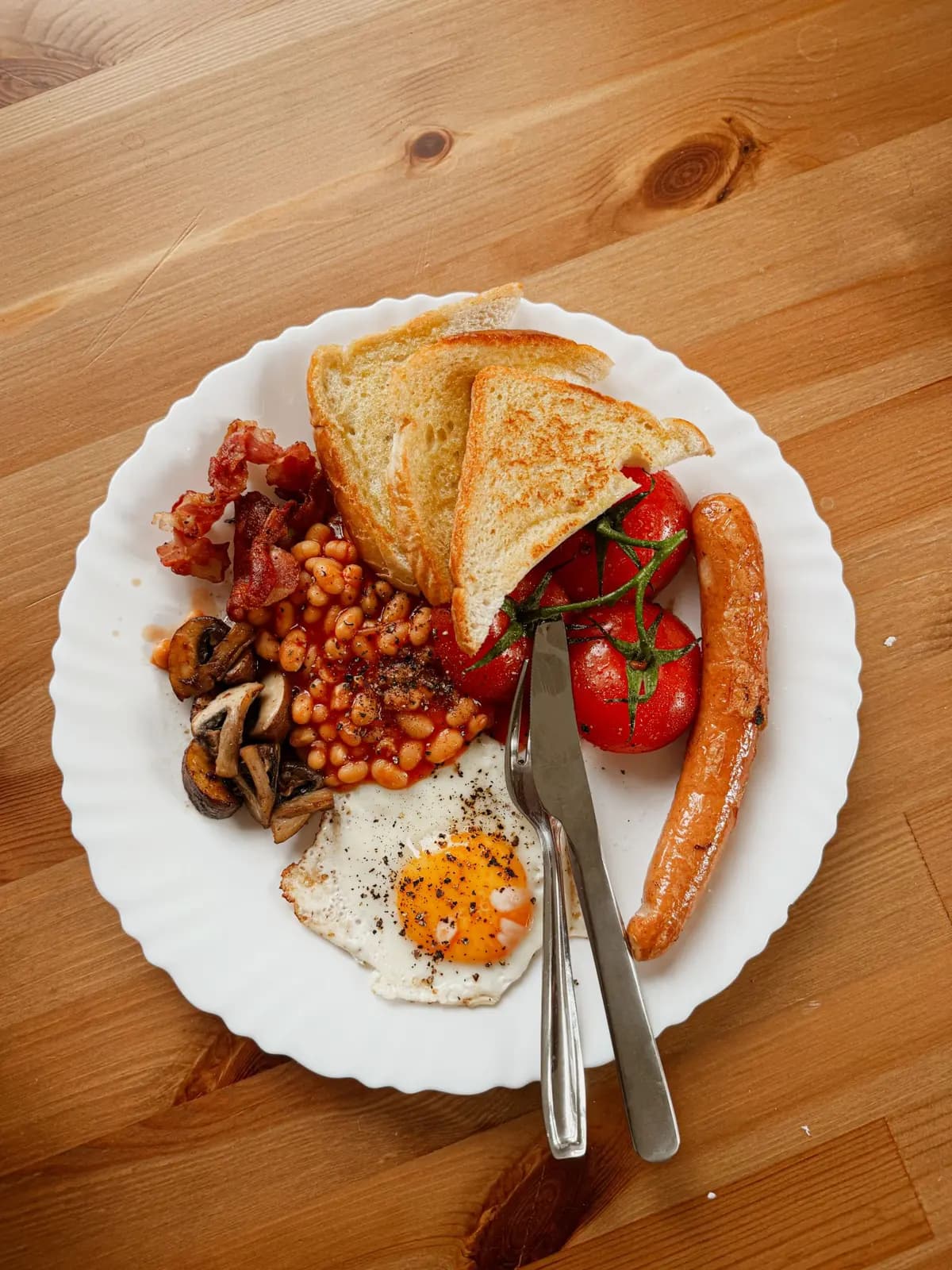 Full English, cuisine Table d'Adrian