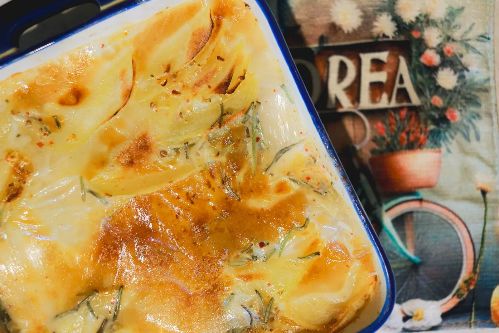 Gratin dauphinois, cuisine Table d'Adrian