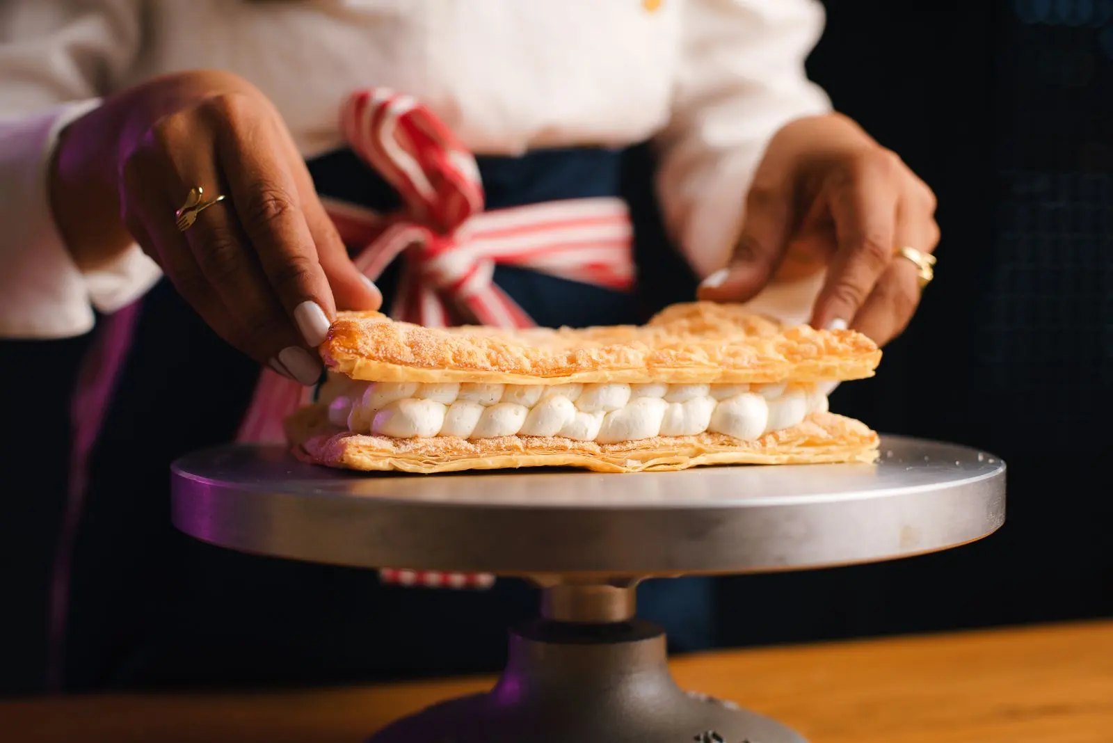 Mille-feuille, cuisine Table d'Adrian