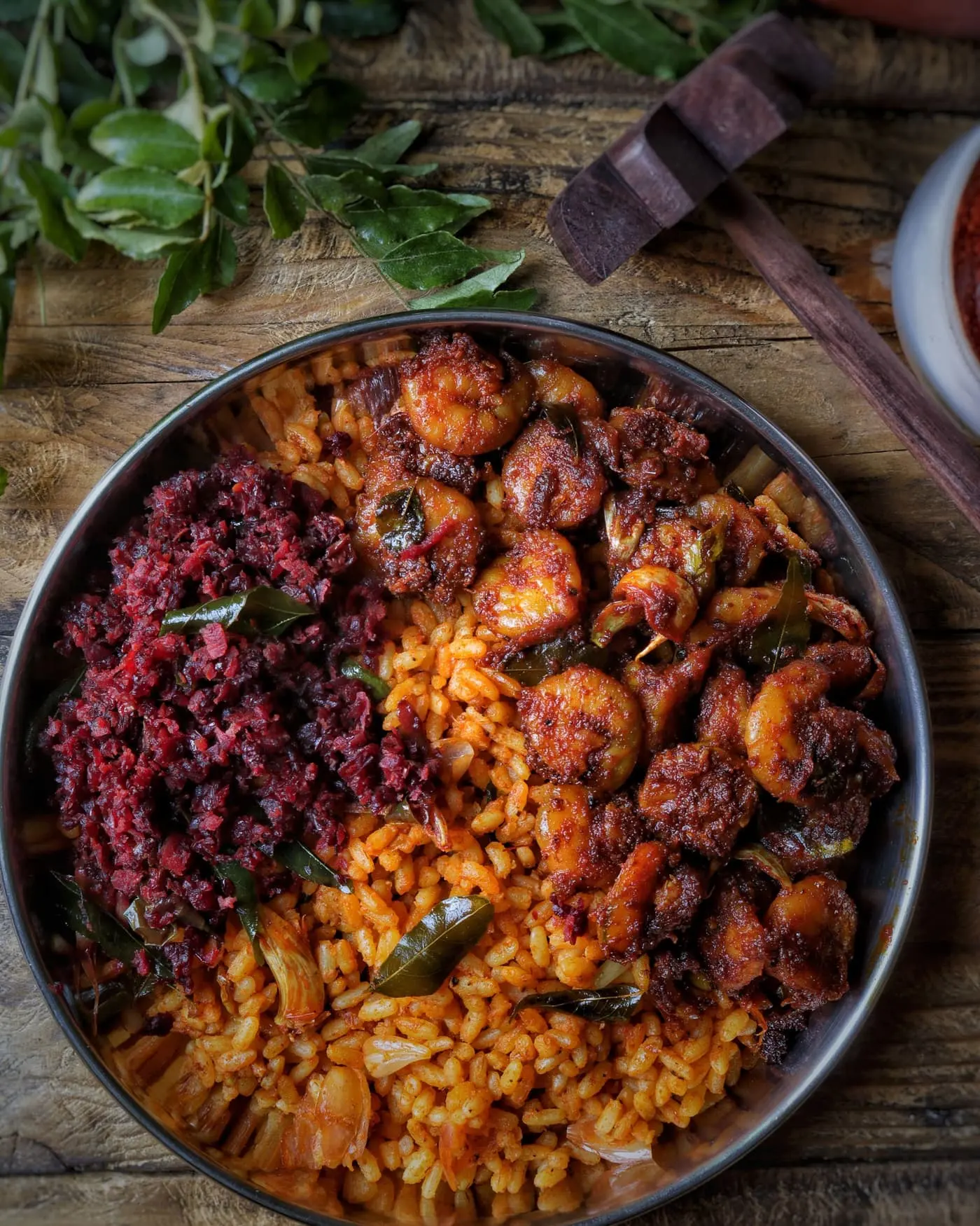 Paella, cooked for Table d'Adrian