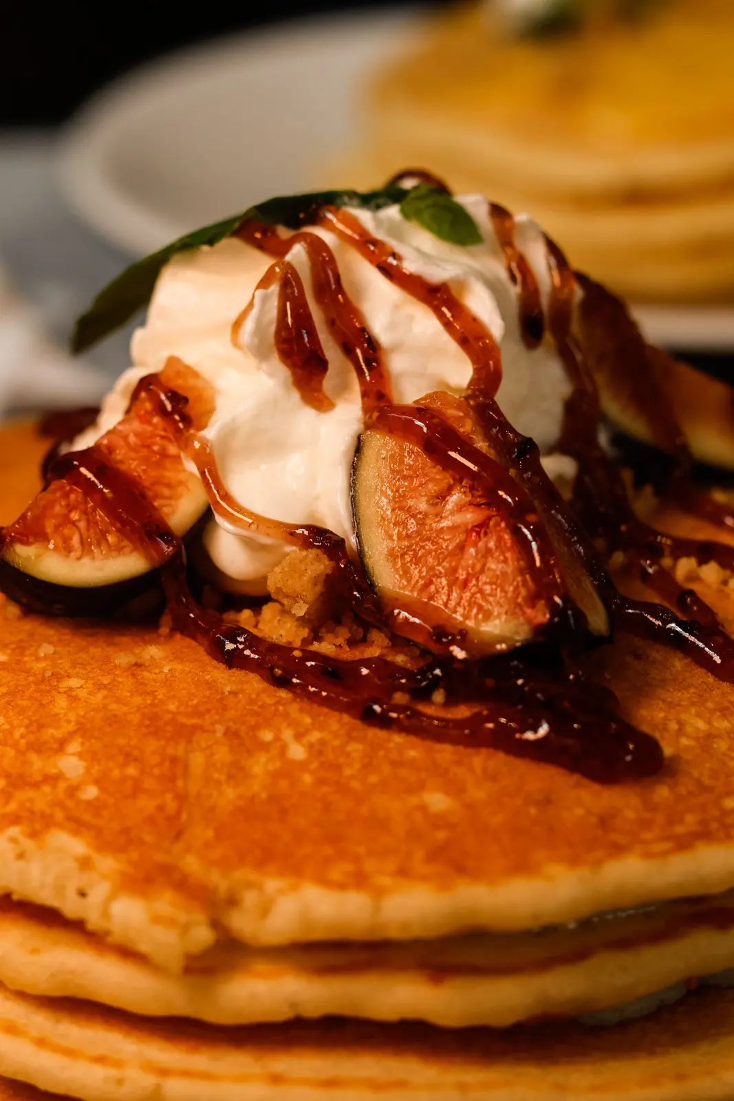 Pancakes, cooked for Table d'Adrian