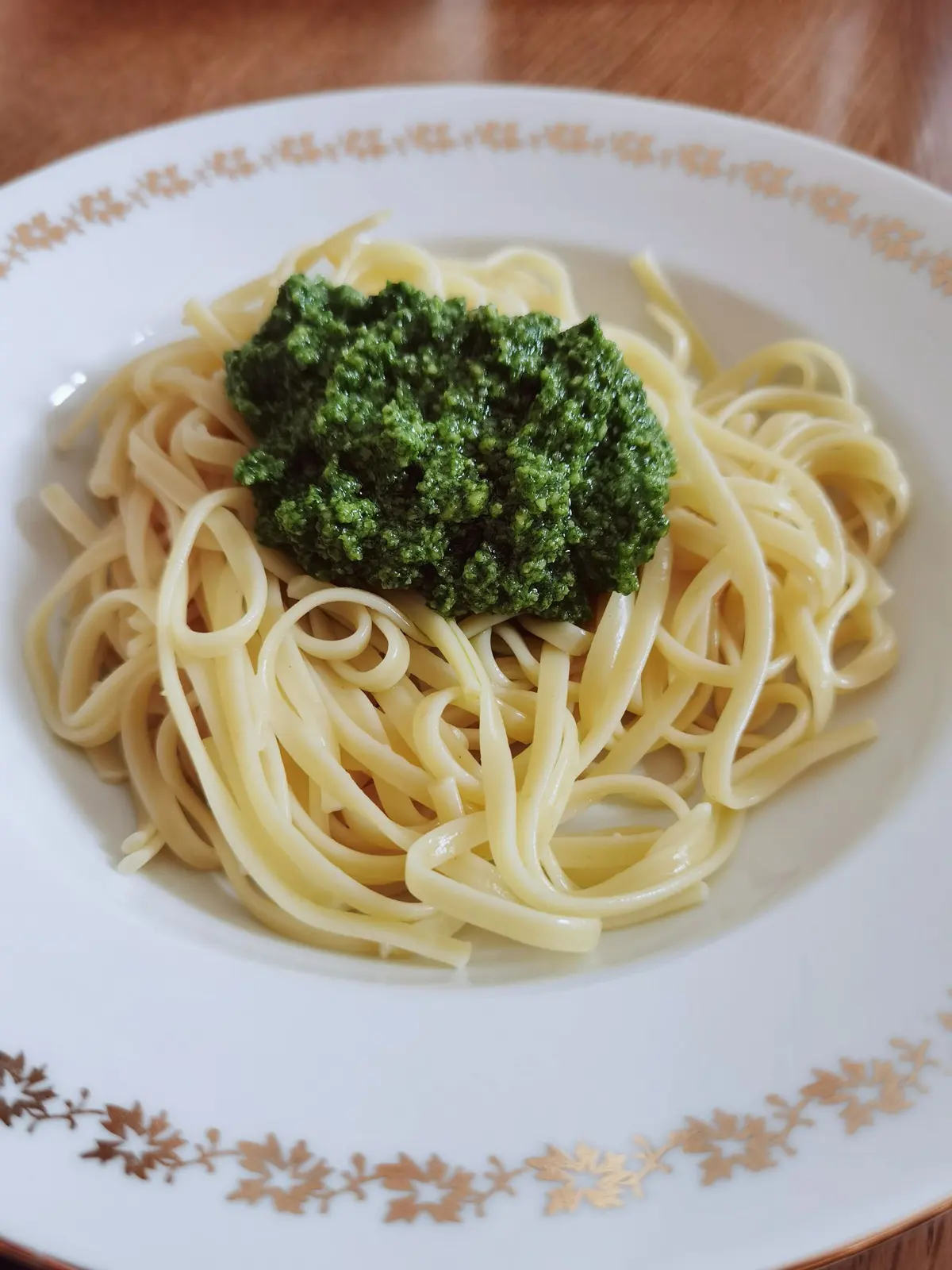 Pesto, cooked for Table d'Adrian