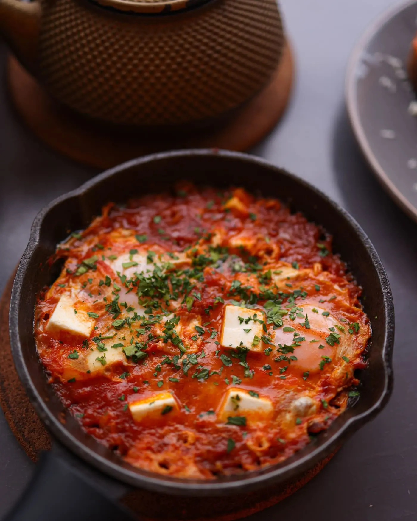 Shakshuka, cooked for Table d'Adrian