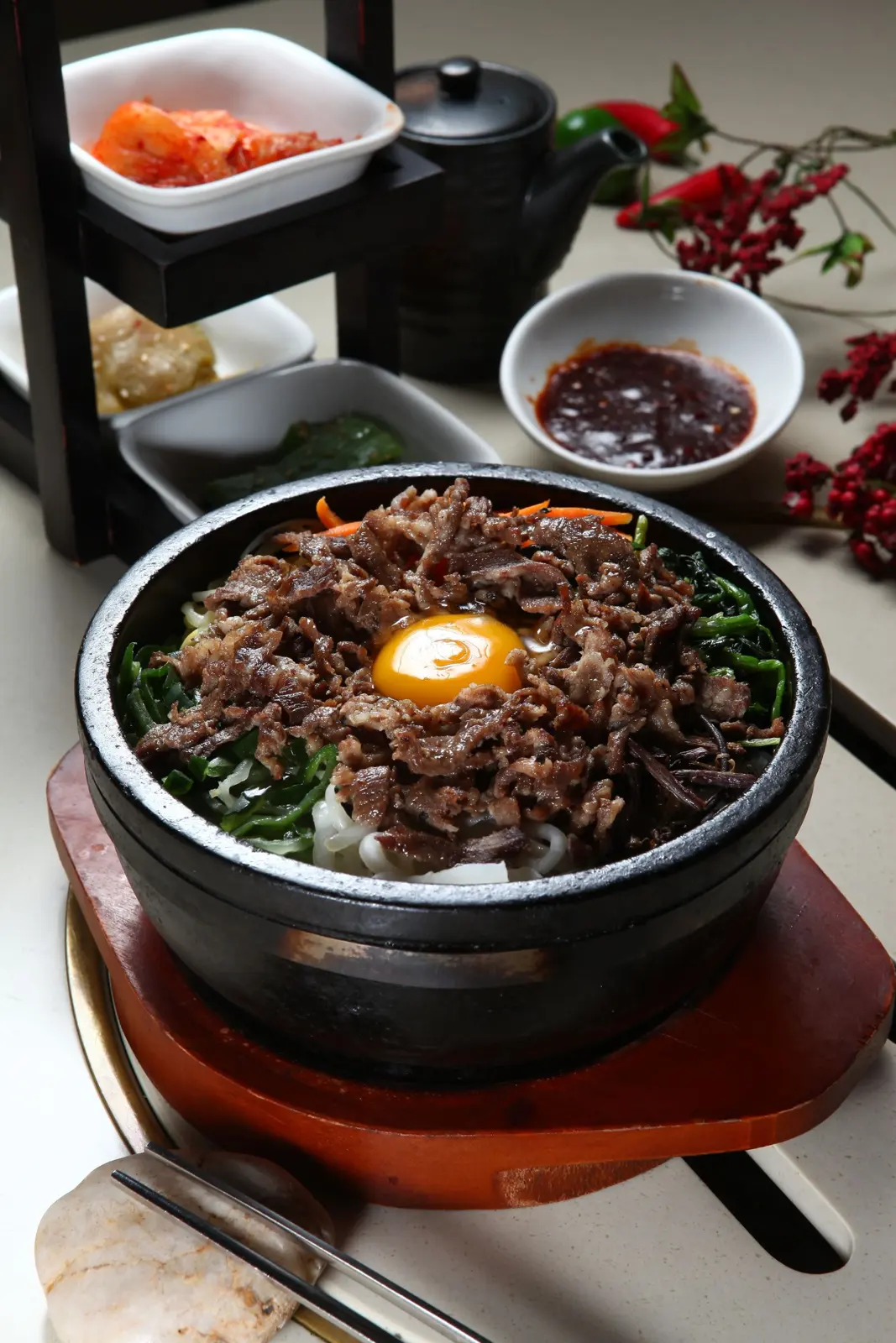 Bibimbap, cooked for Table d'Adrian