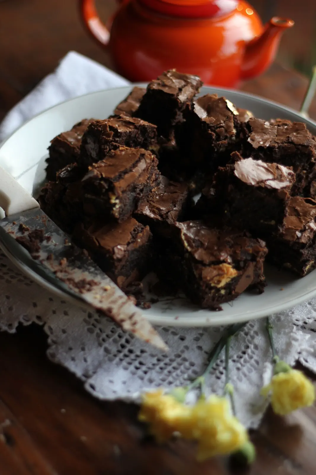 Brownies, cooked for Table d'Adrian