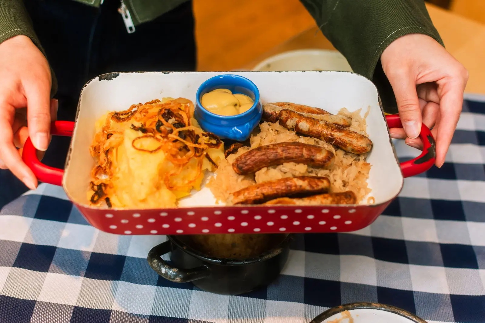 Choucroute, cooked for Table d'Adrian
