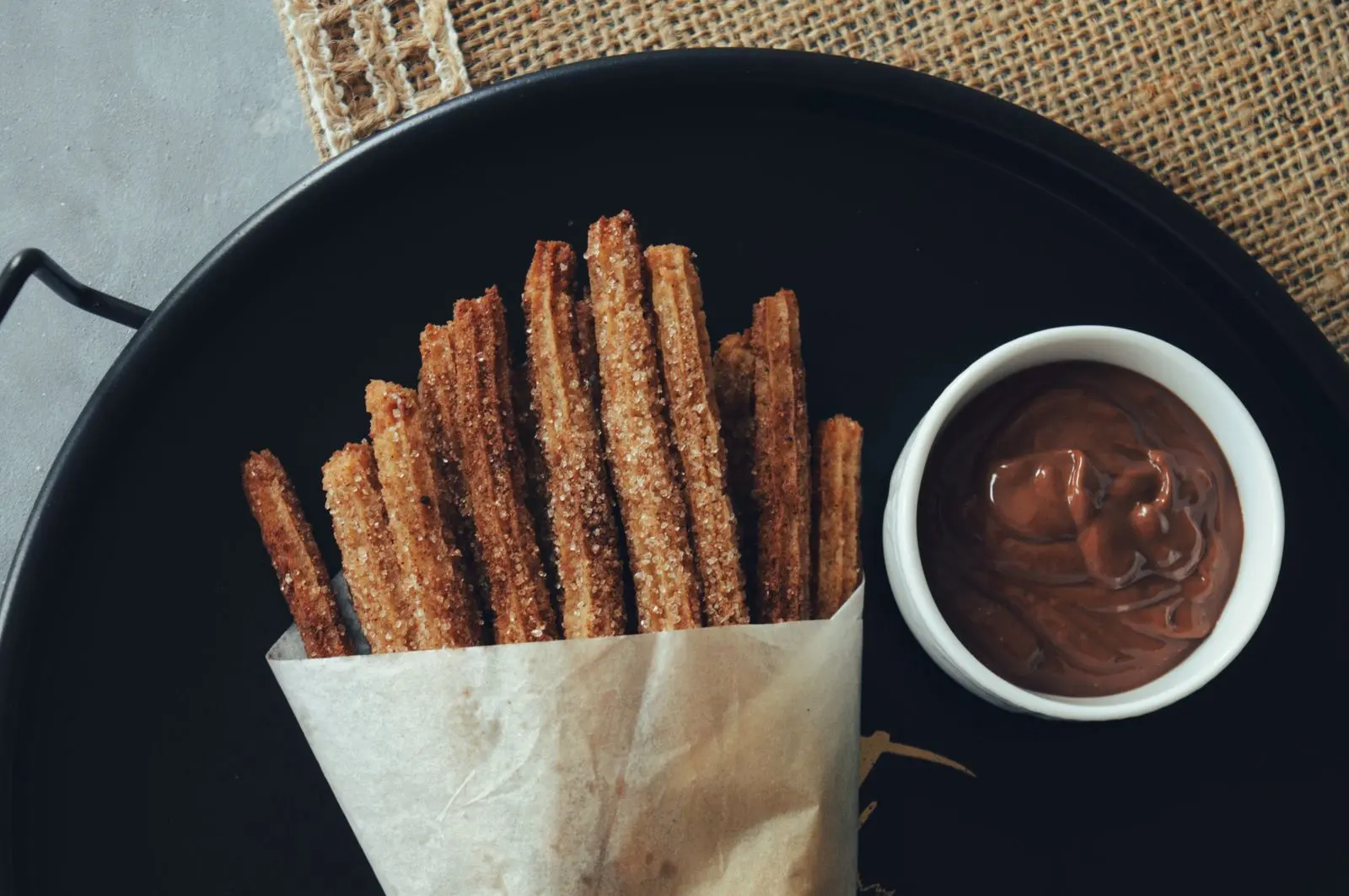Churros, cooked for Table d'Adrian