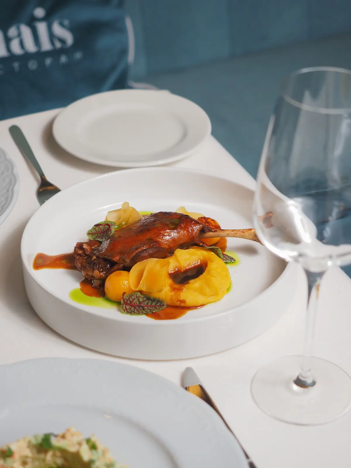 Duck Confit, cooked for Table d'Adrian