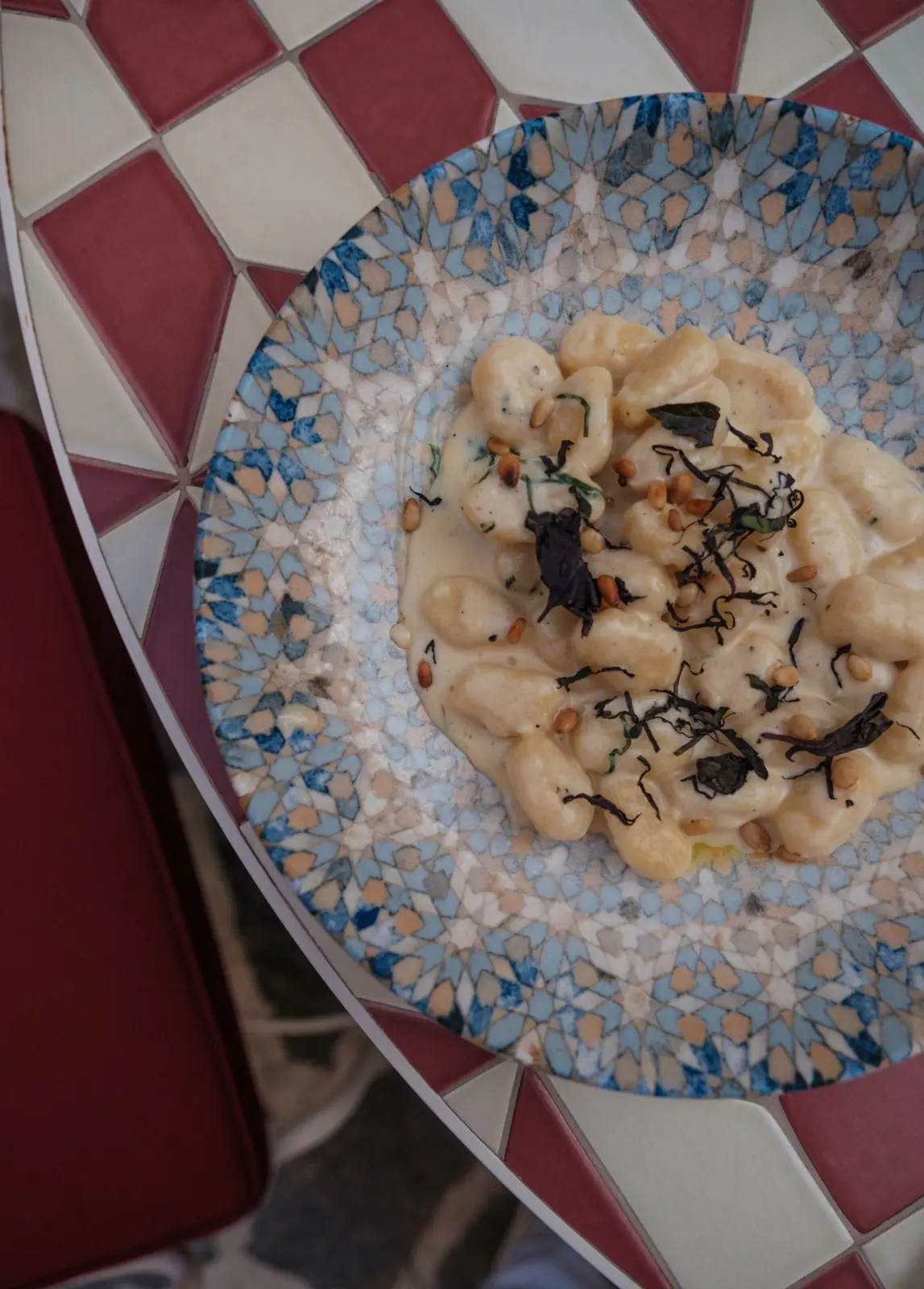 Gnocchi, cooked for Table d'Adrian