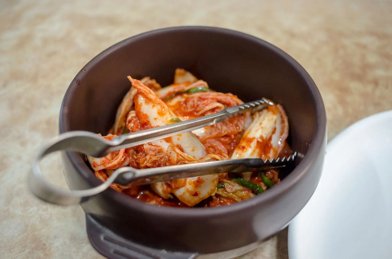 Kimchi, cooked for Table d'Adrian