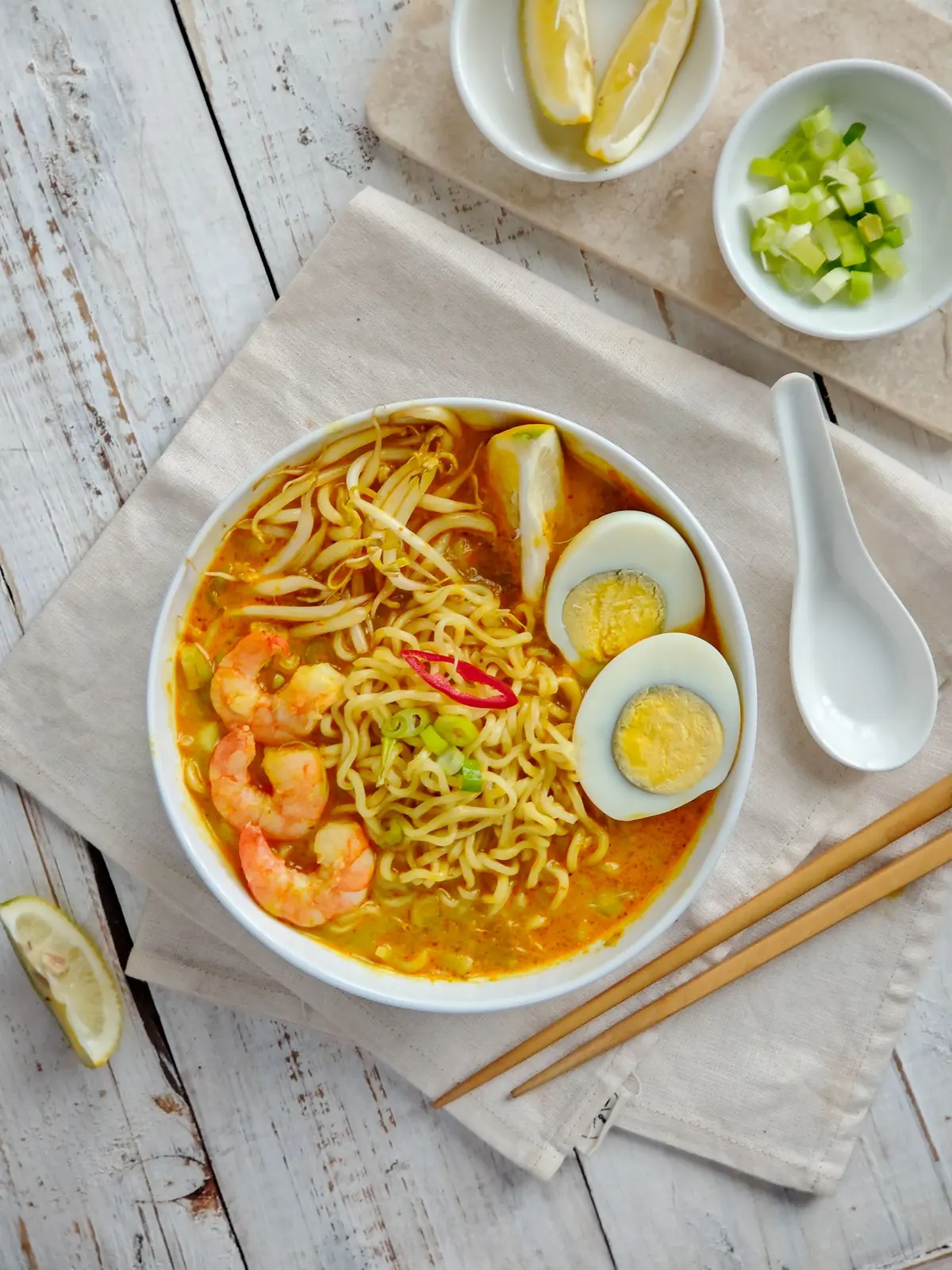 Laksa, cooked for Table d'Adrian