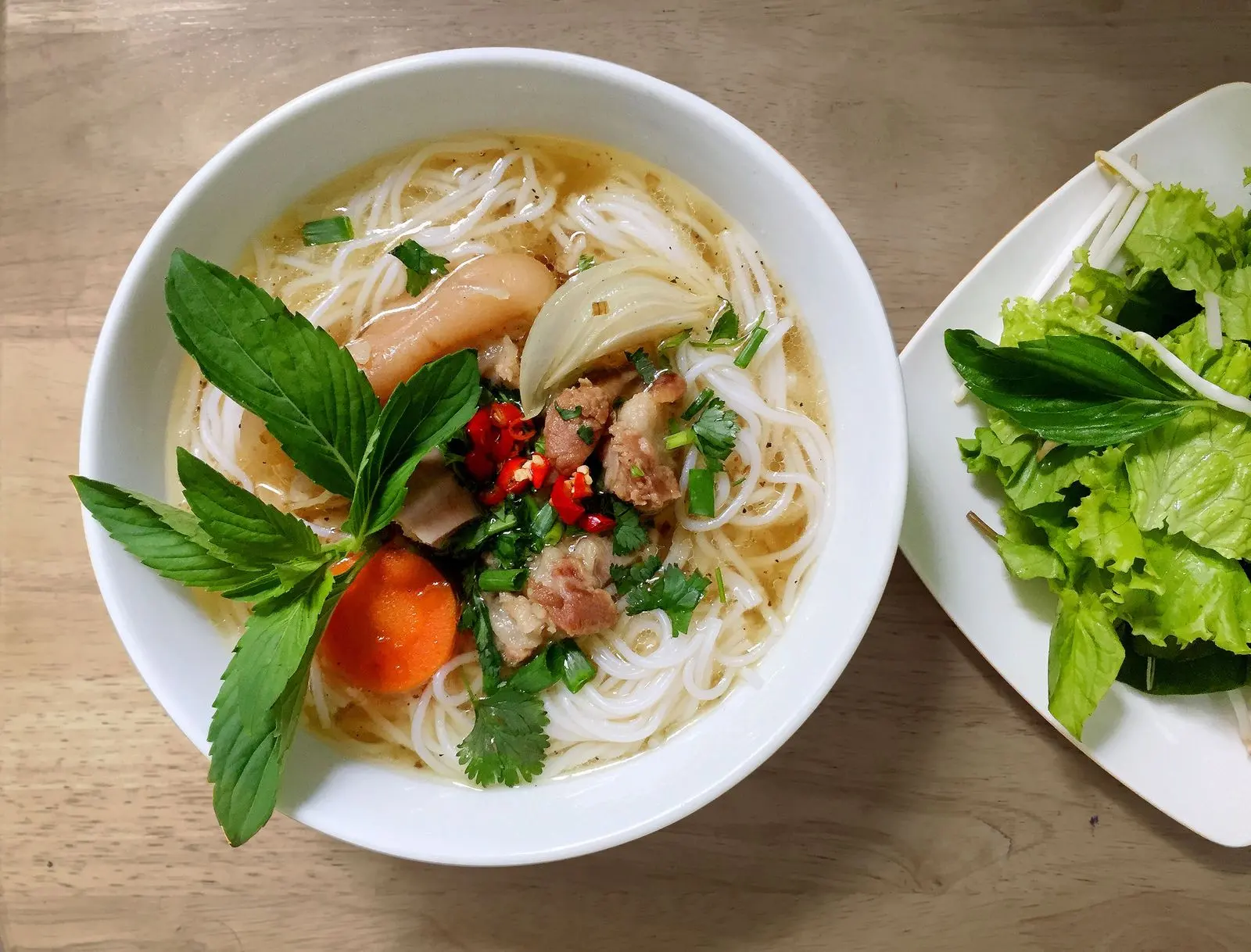 Pho, cuisine Table d'Adrian