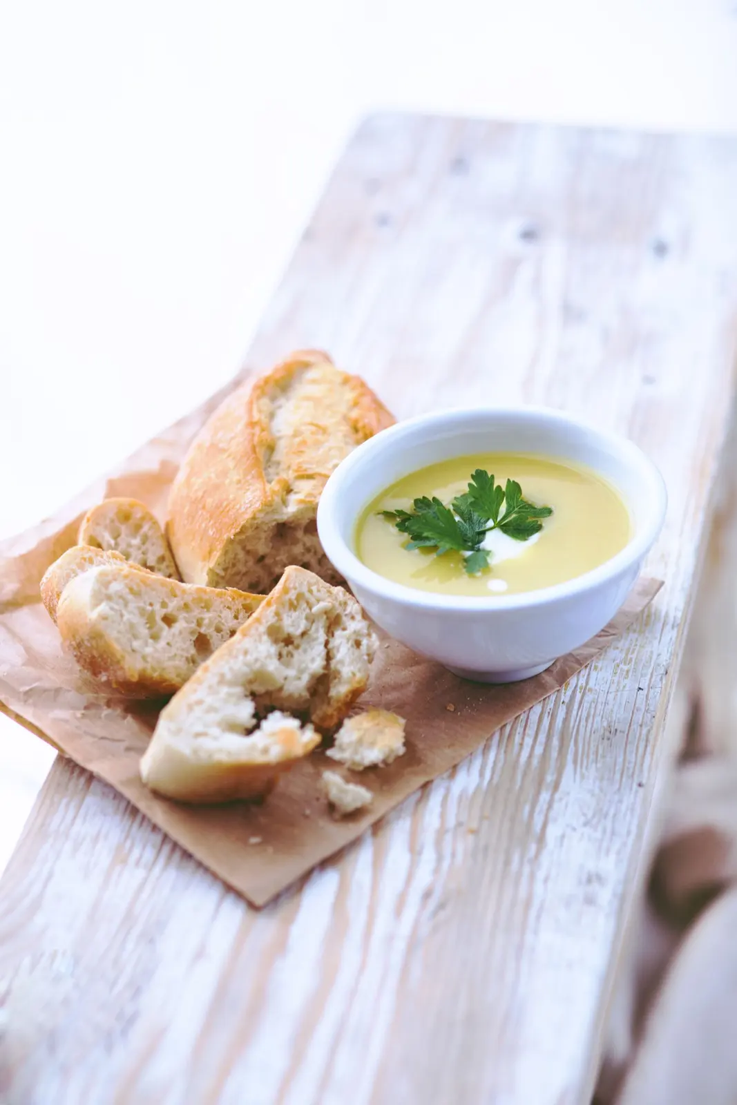 Vichyssoise, cooked for Table d'Adrian
